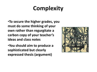 Essay Writing GCSE Holmes