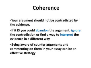 Essay Writing GCSE Holmes