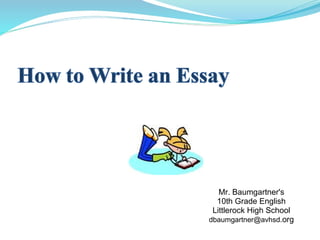 5 types of essay writing ppt