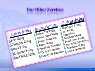 Essay Writing Services