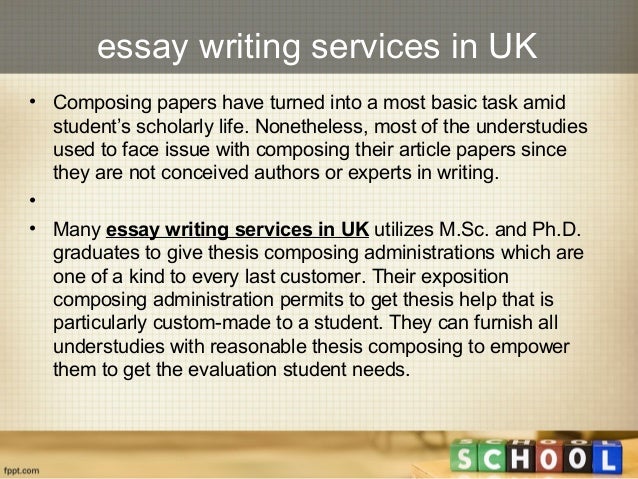 Essay writing services uk