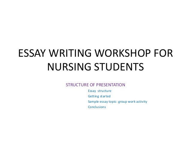 how to write a nursing scholarship essay