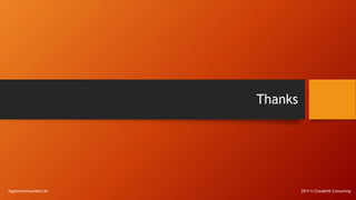 Thanks
hyperionconsultant.be 2017 © Cloudshill Consulting
 