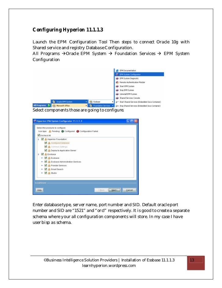 essbase administration services 11.1.1.3