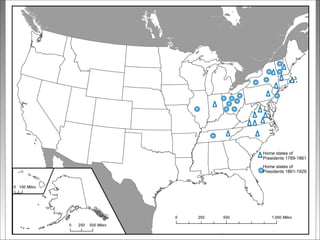 1789-1929

Home states of
Presidents 1789-1861
Home states of
Presidents 1861-1929

 