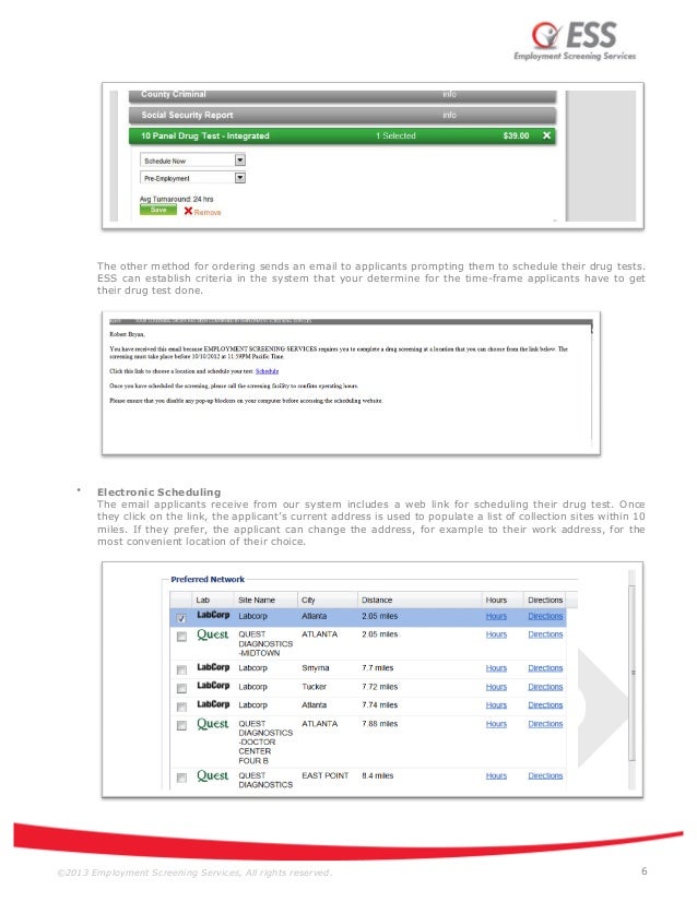 ess drug testing labcorp urine chain of custody form