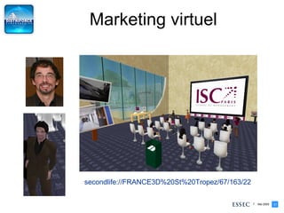 Marketing virtuel secondlife://FRANCE3D%20St%20Tropez/67/163/22 