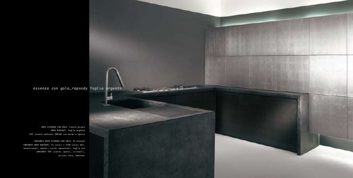 Cucina modello Essenza con gola_rapsodydi Tm Italia Cucina modello Essenza con gola_rapsodydi Tm Italia