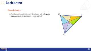 Pontos Notáveis do Triângulo: Incentro, Circuncentro, Ortocentro e ...