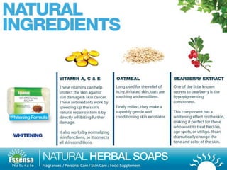 Essensa Naturale business presentation