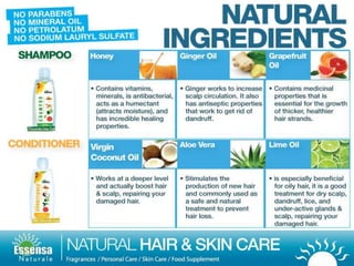 Essensa Naturale business presentation