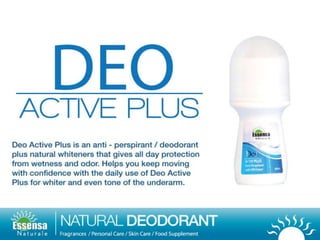 Essensa Naturale business presentation