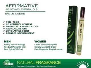 Essensa Naturale business presentation