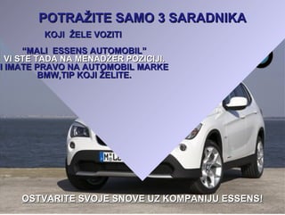 Essens Marketing Plan