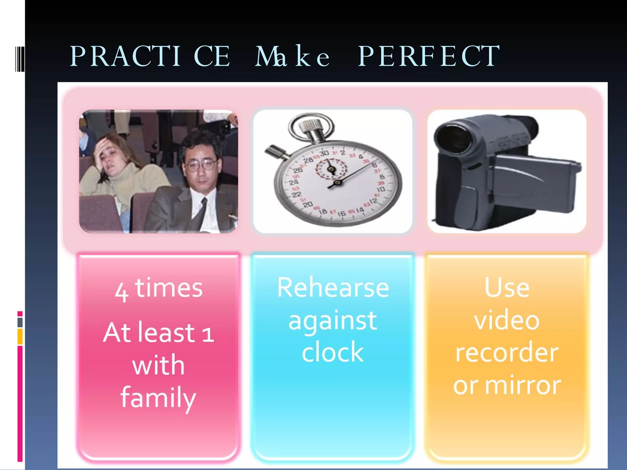 PRACTICE Make PERFECT