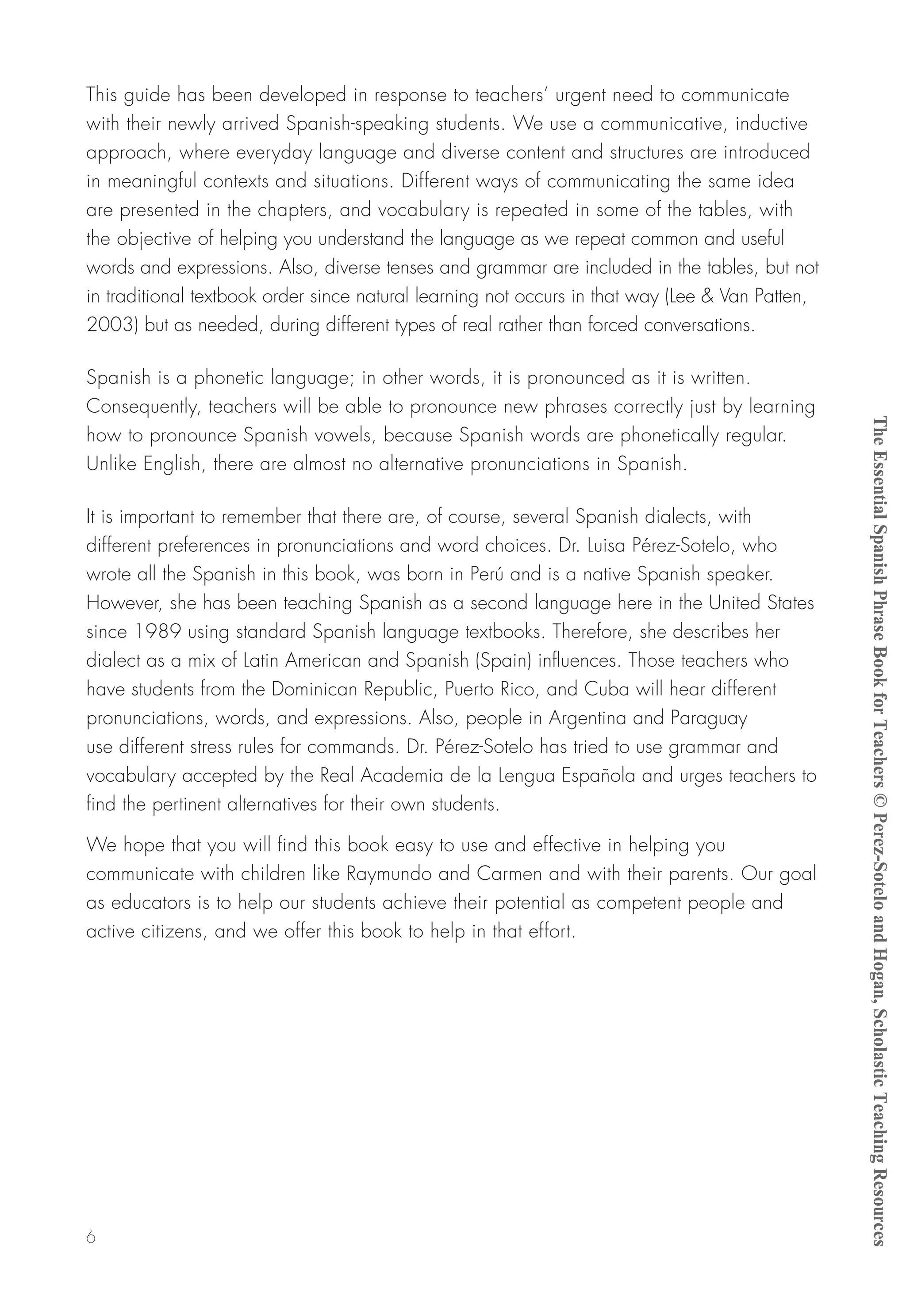 Spanish Phrases For Teachers