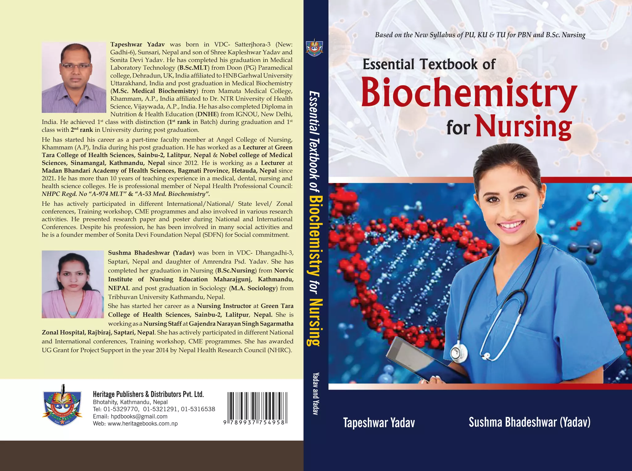 Essential Textbook of Biochemistry For Nursing (B.Sc.Nursing & PBN) | PDF