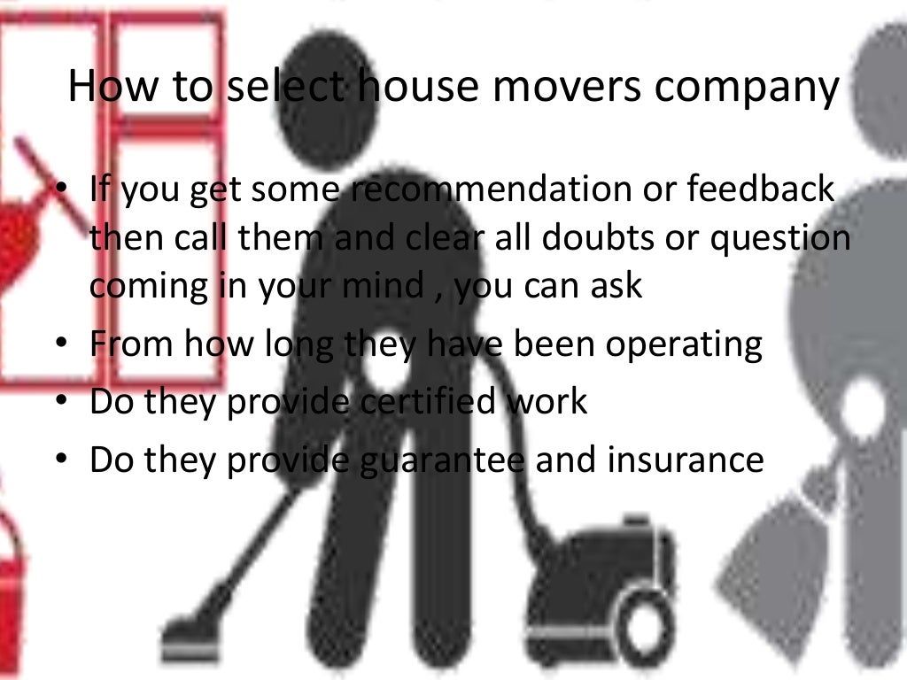Essential tips before you are selecting a house movers