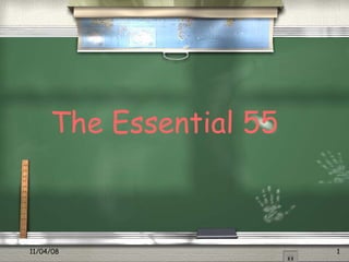 The Essential 55 
