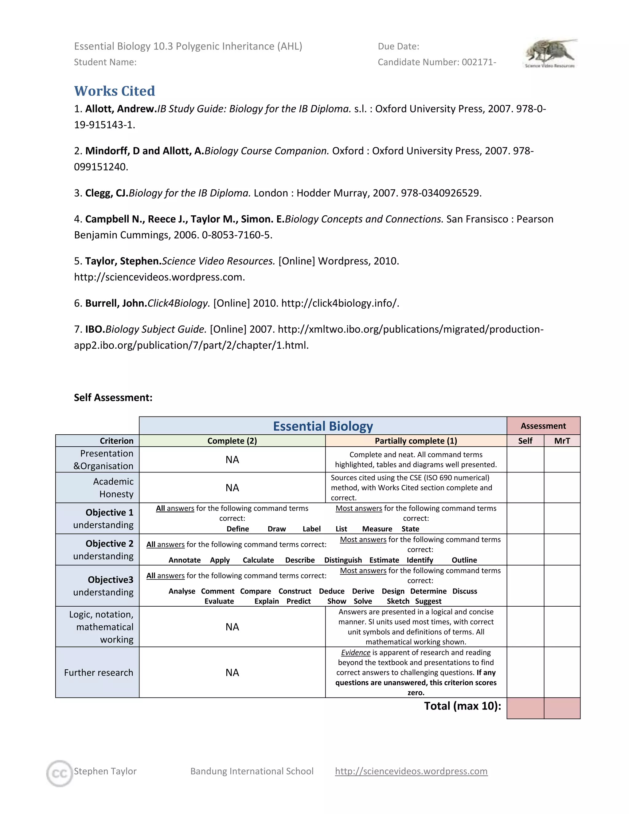 List one human and one plant example of polygenic inheritance. 