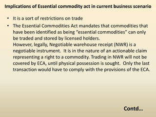 It specified that the price of sugar will be based on the “Fair and Remunerative Price” (FRP) fixed for sugarcane, and will include the manufacturing cost, duties, taxes and reasonable rate of return.Impact of the ActThe Central Government regularly monitors the action taken by State Governments/`UT Administrations to implement the provisions of the Essential Commodities Act, 1955. The action taken by States/UTs under the Act during the year 1995 (as reported upto 31.12.1995) is an indicated below:- (i)   No. of raids made                 --   80927(ii)  No-. of persons arrested      --     9528(iii) No. of persons prosecuted  --     3387(iv)  No. of persons convicted    --     2714(v)   Value of goods confiscated --    1472.65 (Rs. in Lakhs)