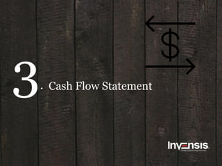 3. Cash Flow Statement
 