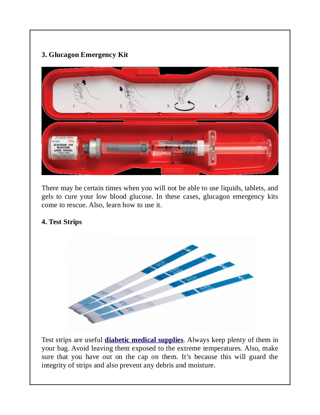 Essential Diabetic Medical Supplies to Carry When Traveling