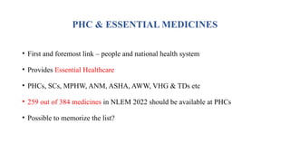 Essential Drugs - PHC & Drug Indenting.pptx