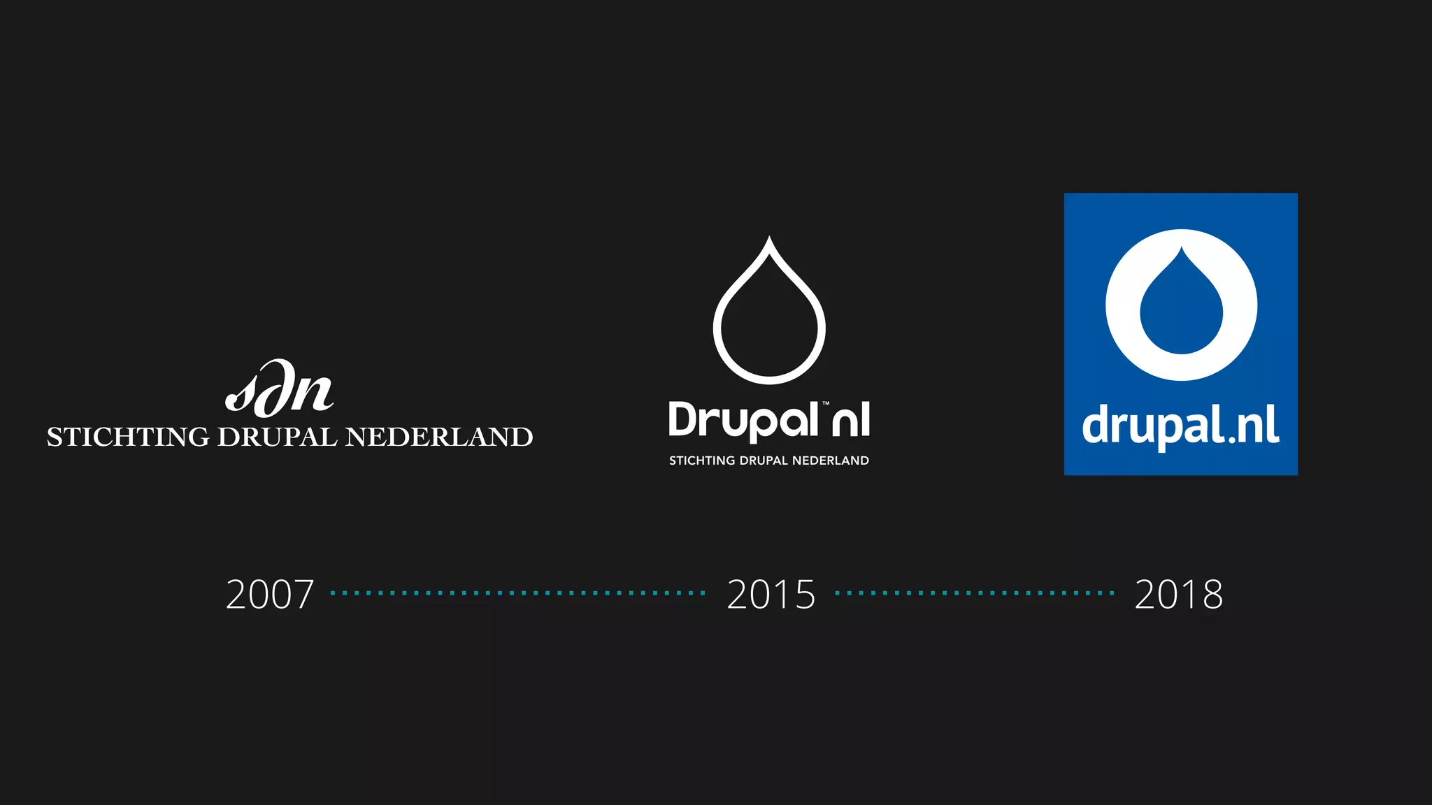 STICHTING DRUPAL NEDERLAND
2007 2015 2018
 