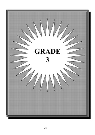 GRADE
3

21

 
