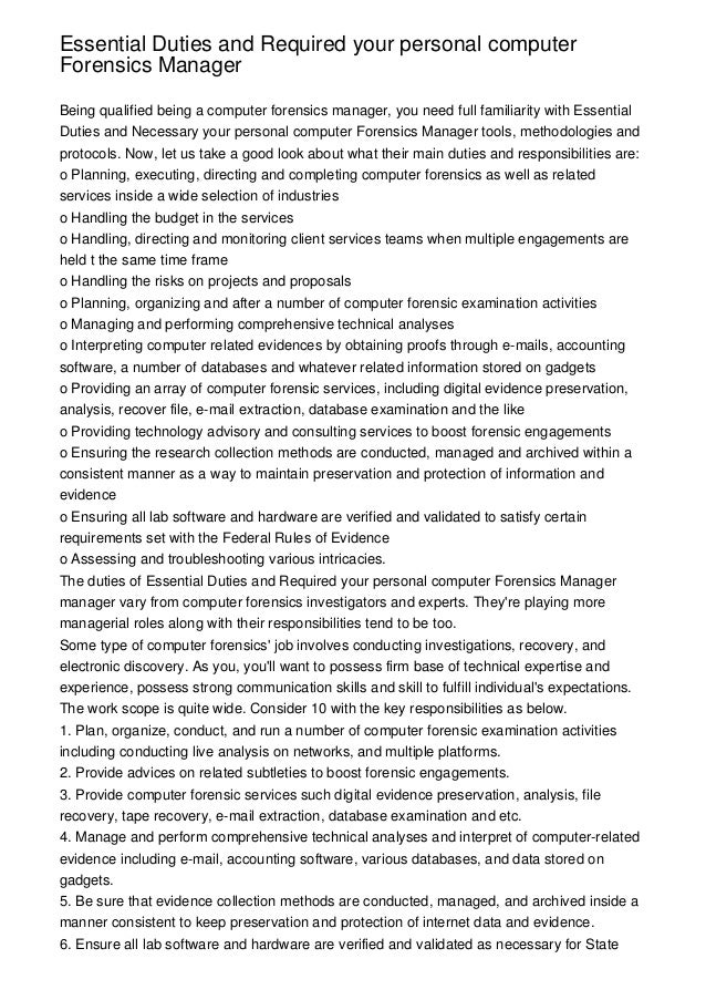 digital forensic report template essential duties and required your personal computer digital forensic report template essential duties and required your personal computer