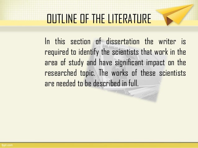 Parts of a dissertation pdf image