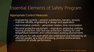 Essential Elements to an Effective Safety Program | PPTX