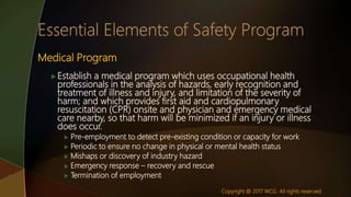 Essential Elements to an Effective Safety Program | PPTX