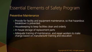 Essential Elements to an Effective Safety Program | PPTX
