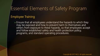 Essential Elements to an Effective Safety Program | PPTX