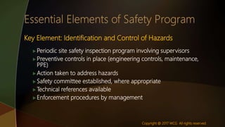 Essential Elements to an Effective Safety Program | PPTX