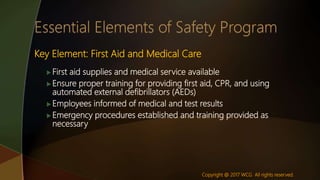 Essential Elements to an Effective Safety Program | PPTX