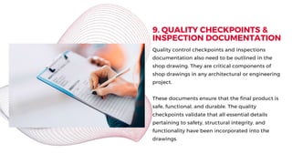 Essential Elements to Include in Shop Drawings | PPTX