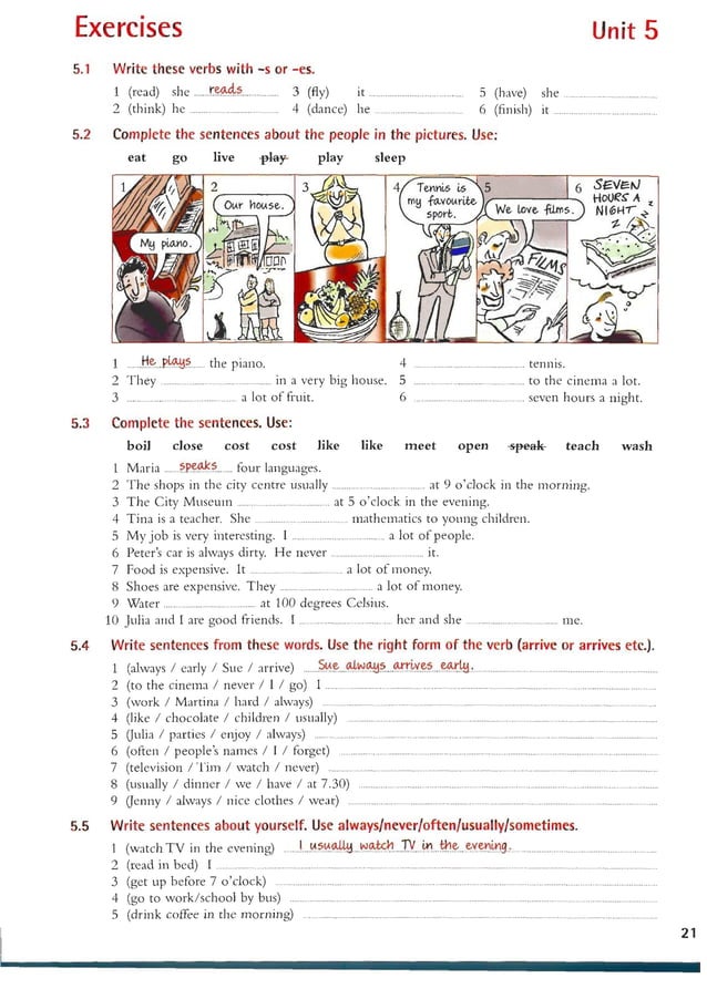 Essential Grammar In Use Deutsche Ausgabe Pdf Essential grammar in use | PDF