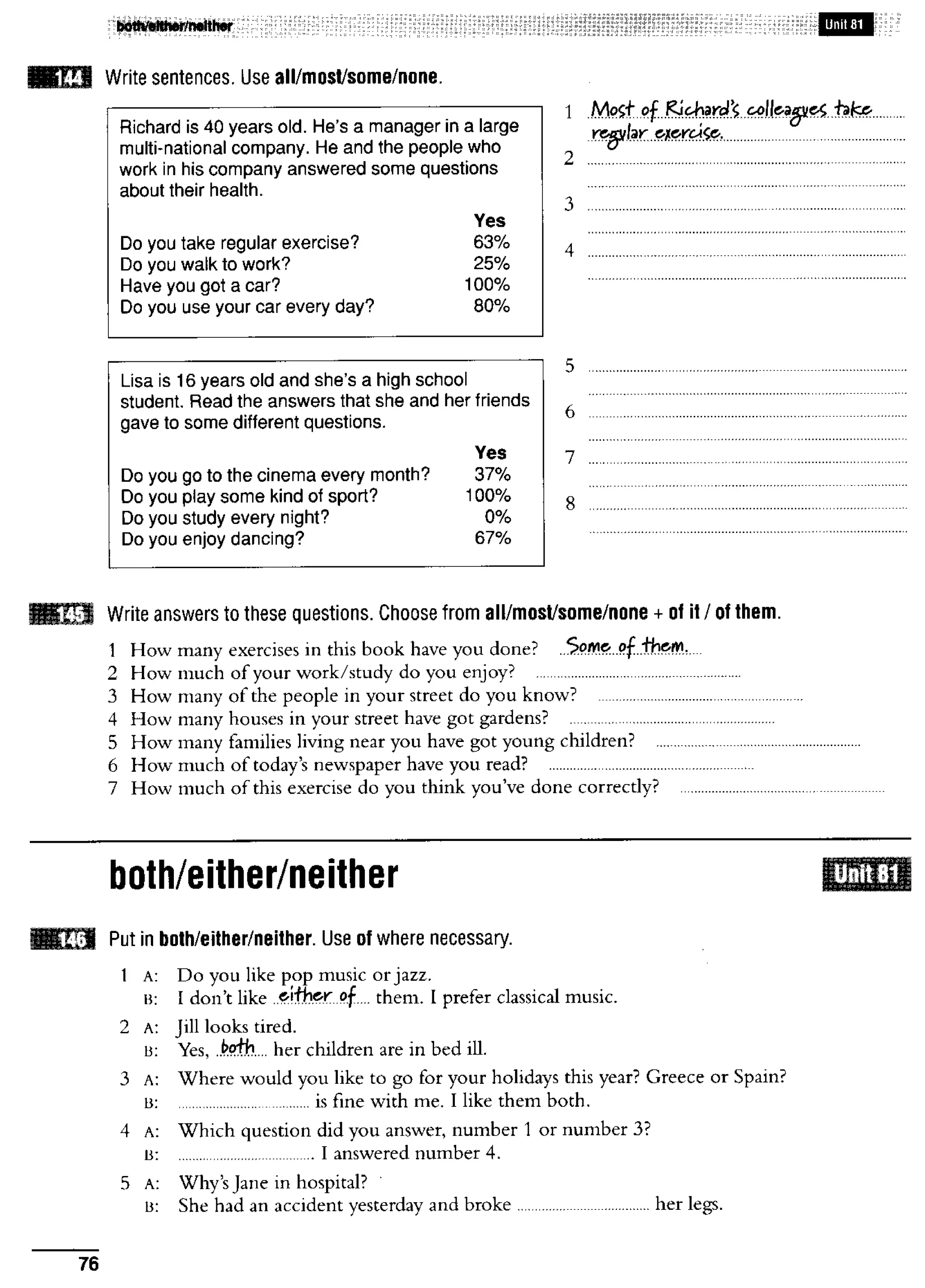 Essential grammar in use supplementary exercises