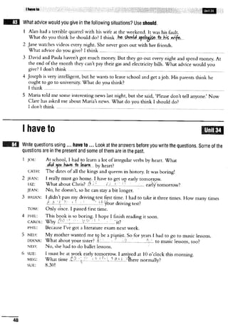 Essential grammar in use supplementary exercises