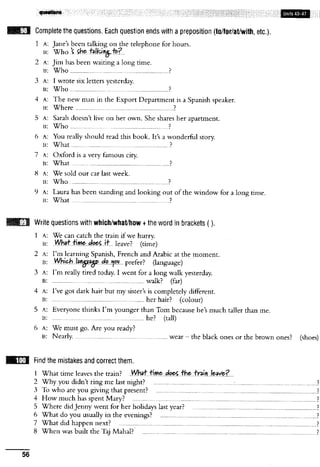 Essential grammar in use supplementary exercises