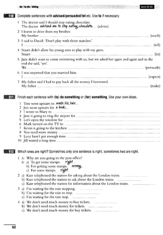 Essential grammar in use supplementary exercises