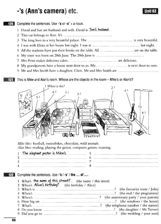 Essential grammar in use supplementary exercises