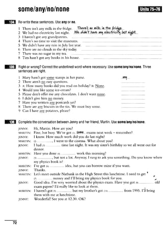 Essential grammar in use supplementary exercises