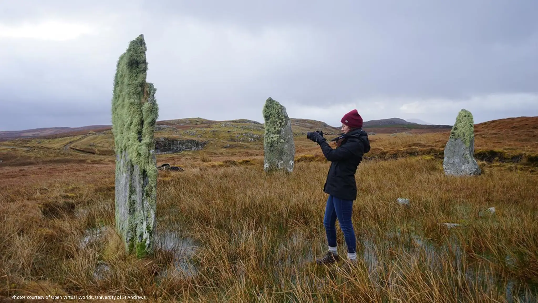 Photos courtesy of Open Virtual Worlds, University of St Andrews.
 