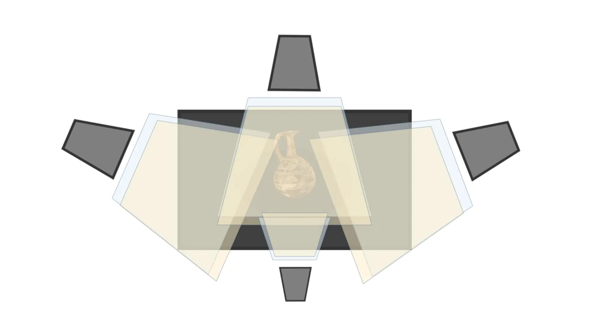 PHOTOGRAMMETRY SETTINGS - TABLETOP
Lighting
• capturing the object as true as possible
• well lit, not blown out (loss of colour), avoid creating shadows
(objects with occlusions may be impossible)
• adjustment of temperature, intensity, direction (direct or
indirect)
Zoom
• use little to no zoom (prime or low distortion lenses)
Once set up is complete
• take test shots in order to adjust settings
• once confirmed settings are correct, do not change settings
during the digitisation of the object
 