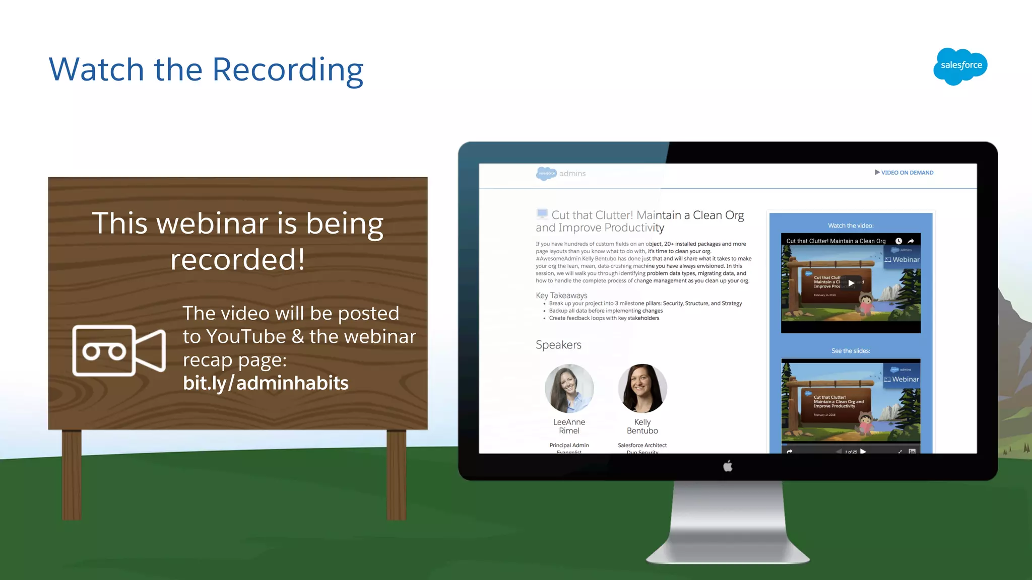 Watch the Recording
The video will be posted
to YouTube & the webinar
recap page:
bit.ly/adminhabits
This webinar is being
recorded!
 