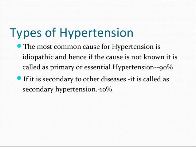Essential Hypertension